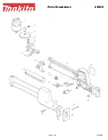 Preview for 1 page of Makita 4390D Parts Breakdown