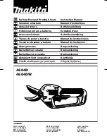 Preview for 1 page of Makita 4604D Instruction Manual