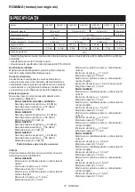 Предварительный просмотр 37 страницы Makita 48.002.034.00 Instruction Manual