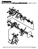 Preview for 1 page of Makita 5007FK Parts Breakdown