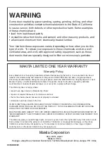 Preview for 16 page of Makita 5007NB-A Instruction Manual