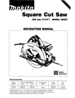 Makita 5007S Instruction Manual preview