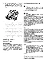 Предварительный просмотр 27 страницы Makita 5008MG Instruction Manual