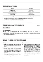 Preview for 2 page of Makita 5044KB Instruction Manual