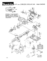 Preview for 1 page of Makita 5046DWB Parts List