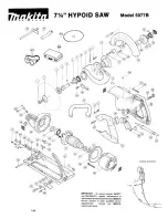 Preview for 1 page of Makita 5077B Parts Breakdown