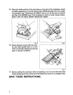 Preview for 8 page of Makita 5091D Instruction Manual