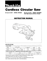 Preview for 1 page of Makita 5093DZ Instruction Manual