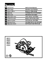 Makita 5103R Instruction Manual preview