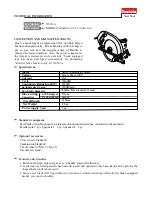 Makita 5201NA Technical Information preview