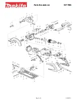 Makita 5377MG Parts Breakdown preview