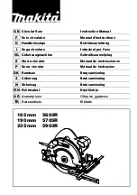 Makita 5603R Instruction Manual preview