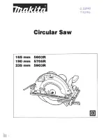 Makita 5603R Manual предпросмотр