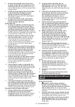 Предварительный просмотр 24 страницы Makita 5606B Instruction Manual