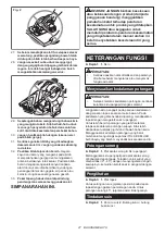 Предварительный просмотр 27 страницы Makita 5606B Instruction Manual