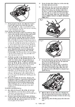 Предварительный просмотр 33 страницы Makita 5606B Instruction Manual