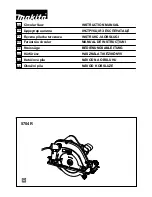 Предварительный просмотр 1 страницы Makita 5704R Instruction Manual