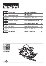 Makita 5705R Instruction Manual предпросмотр