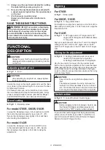 Preview for 8 page of Makita 5705R Instruction Manual