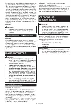 Preview for 42 page of Makita 5705R Instruction Manual