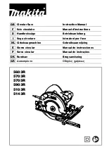 Makita 5903RKX1 Instruction Manual предпросмотр