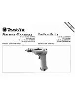 Preview for 1 page of Makita 6010DW Instruction Manual