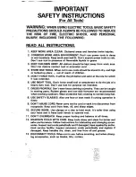 Preview for 2 page of Makita 6011D Instruction Manual
