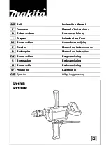 Preview for 1 page of Makita 6013B Instruction Manual