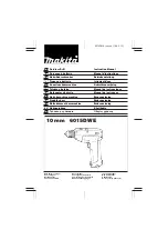 Preview for 1 page of Makita 6015DWE Instruction Manual