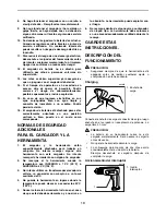 Предварительный просмотр 19 страницы Makita 6041D Instruction Manual