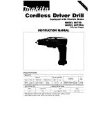 Preview for 1 page of Makita 6075D Instruction Manual