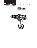 Preview for 1 page of Makita 6203D Manual