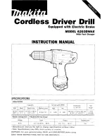 Preview for 1 page of Makita 6203DWAE Instruction Manual