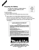 Предварительный просмотр 15 страницы Makita 6211DH Instruction Manual