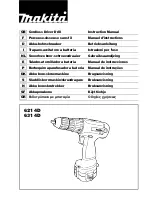 Preview for 1 page of Makita 6214D Instruction Manual