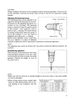 Preview for 9 page of Makita 6222DWE Instruction Manual