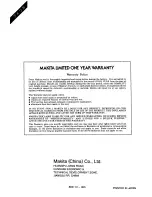 Предварительный просмотр 16 страницы Makita 6222DWE Instruction Manual