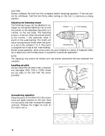 Preview for 10 page of Makita 6223DE Instruction Manual