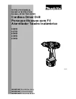 Preview for 1 page of Makita 6271D Instruction Manual