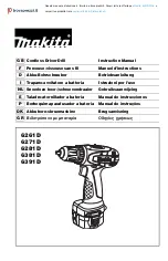 Makita 6280DWAE Instruction Manual preview