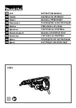 Preview for 1 page of Makita 6305 Instruction Manual