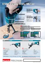 Preview for 2 page of Makita 6305 Specifications