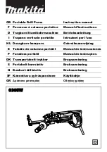 Makita 6305W Instruction Manual preview