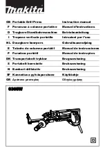 Makita 6305W Instruction Manual предпросмотр