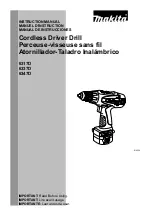 Makita 6317D Instruction Manual предпросмотр