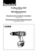 Предварительный просмотр 1 страницы Makita 6336D Instruction Manual