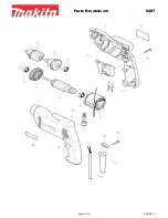 Preview for 1 page of Makita 640 Parts Breakdown