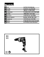 Makita 6411 Instruction Manual preview