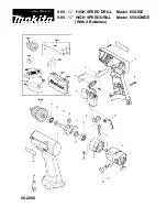 Makita 6503DZ Parts List preview