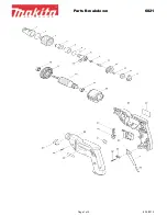 Makita 682 Parts Breakdown preview